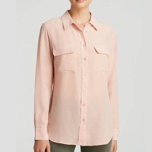 Equipment Slim Signature 100% Silk Blouse NWOT
